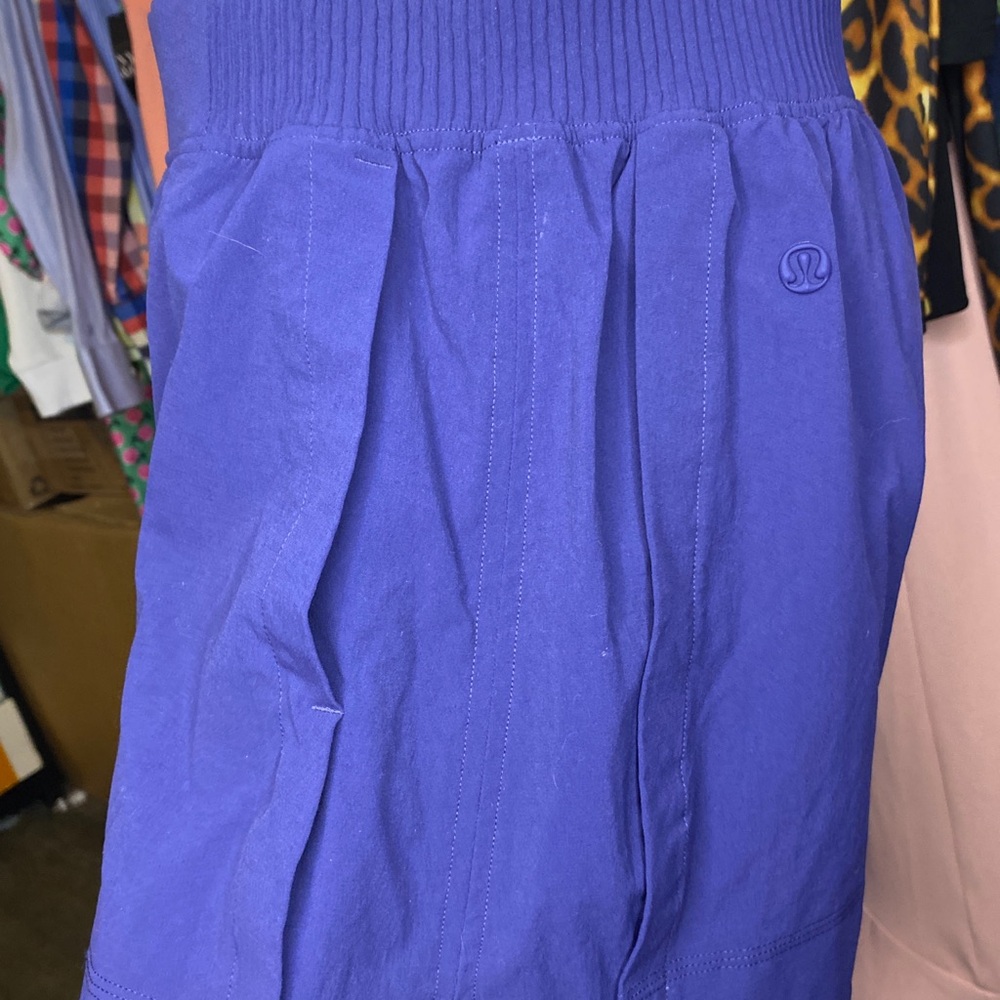 Lululemon Athletica High Waist Purple Shorts